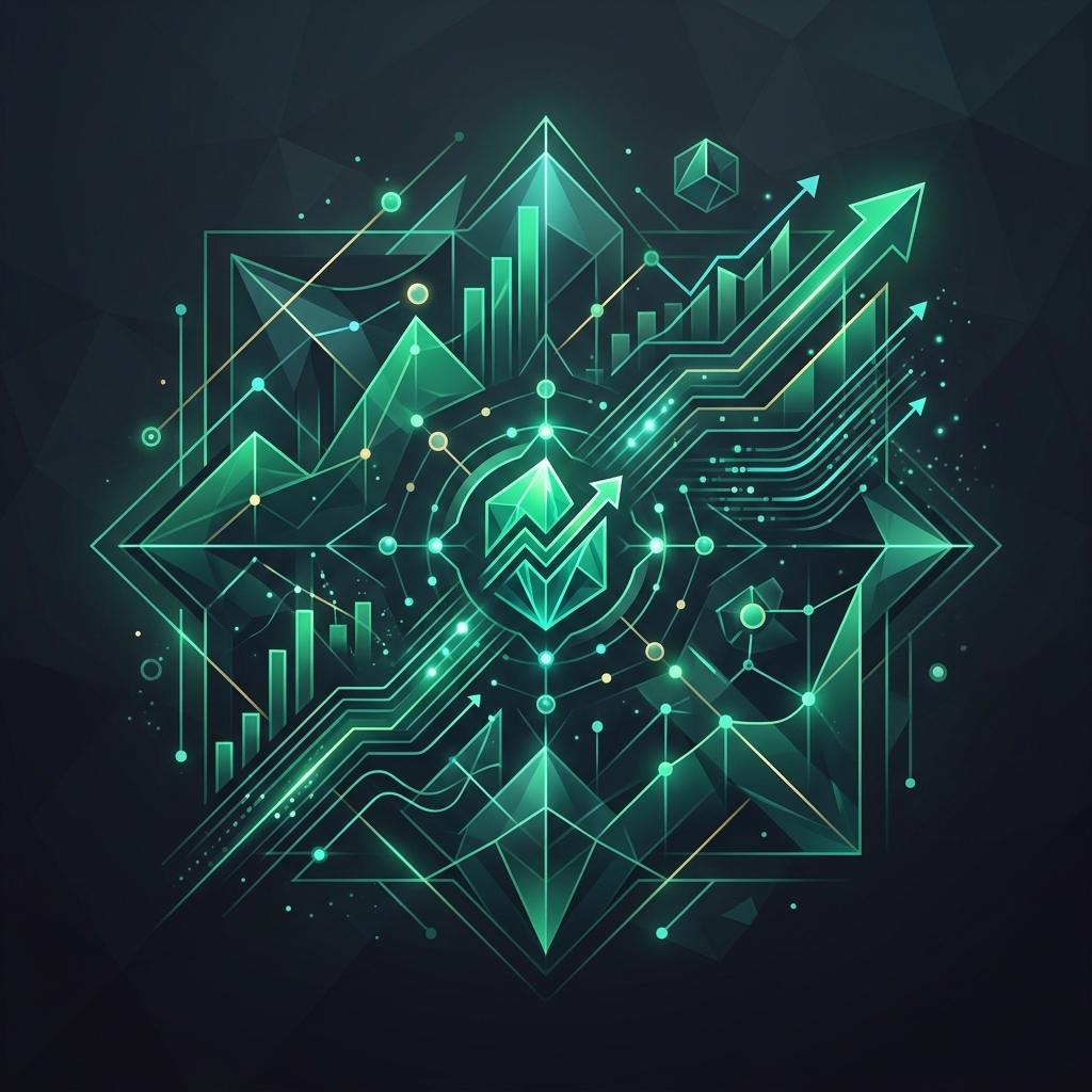 Financial Data Analytics Graphic